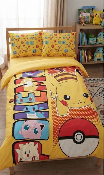 Pokemon  Kids Comforter\Duvet Set