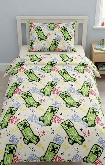 Mine craft Kids Comforter\Duvet Set