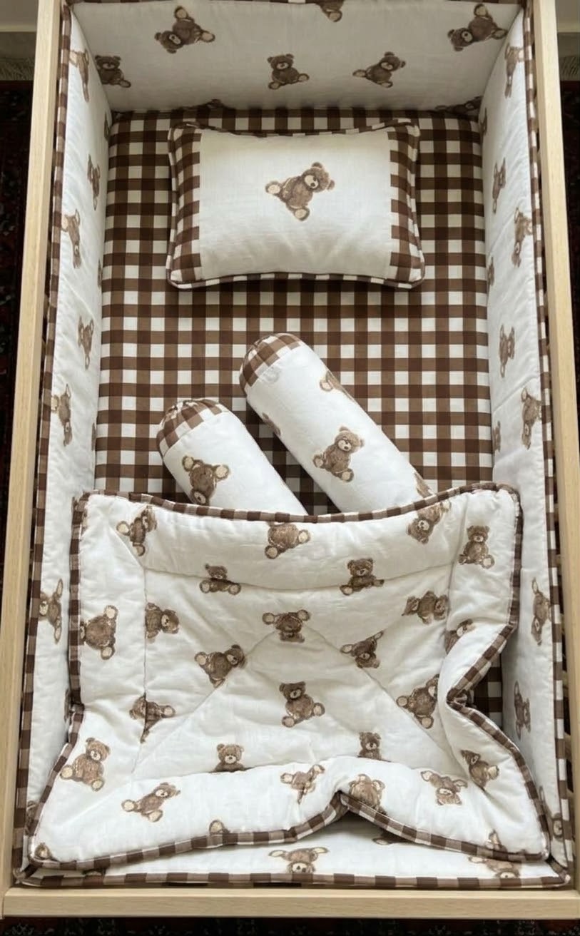 Bear Cot Bedding Set