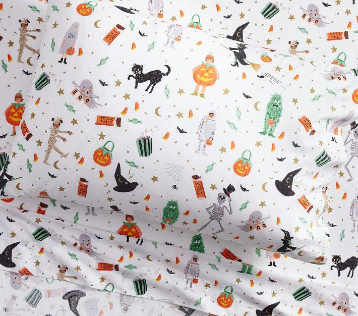 Halloween glow in dark Kids Comforter\Duvet Set