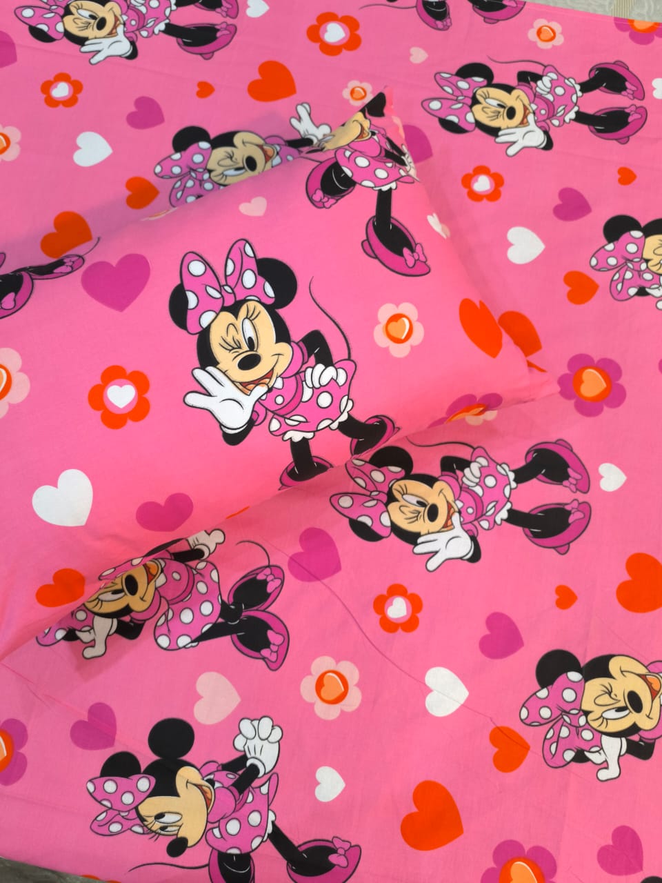 Minnie Kids Cotton  Bedsheet