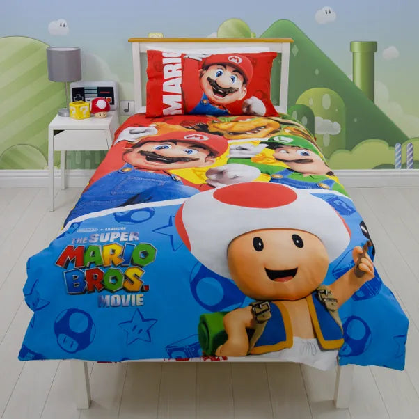 Mario Kids Comforter\Duvet Set