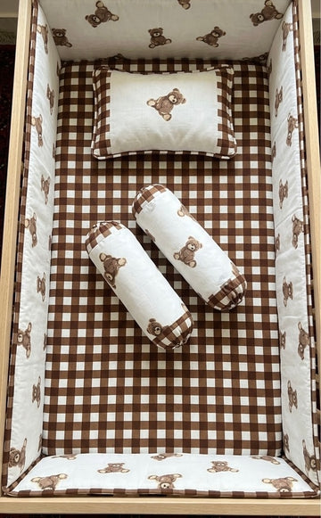 Bear Cot Bedding Set