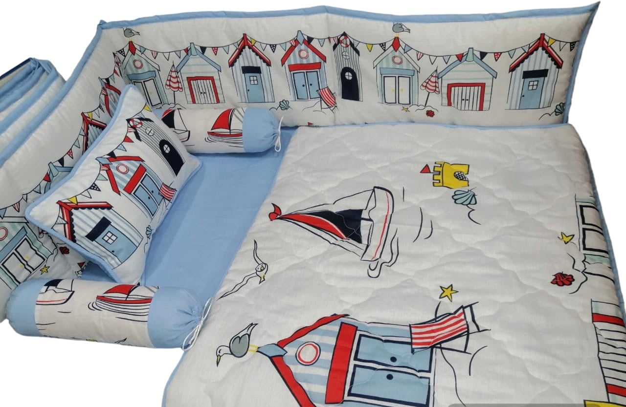 Sailor Cot Bedding Set