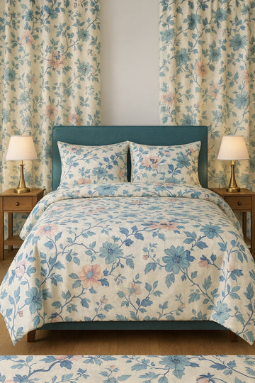 A- 204 King Size Duvet Cover Set - Without Filling