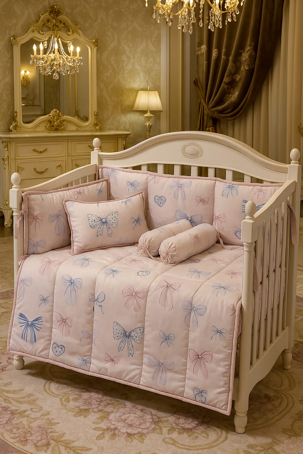 Bow Cot Bedding Set