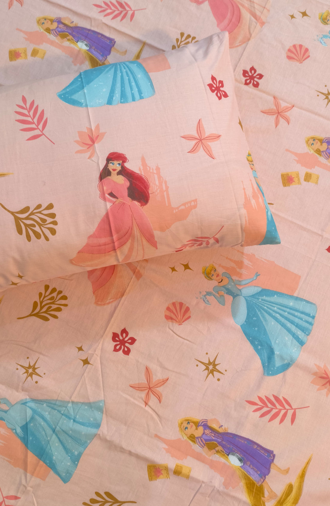 Princess Kids Cotton  Bedsheet