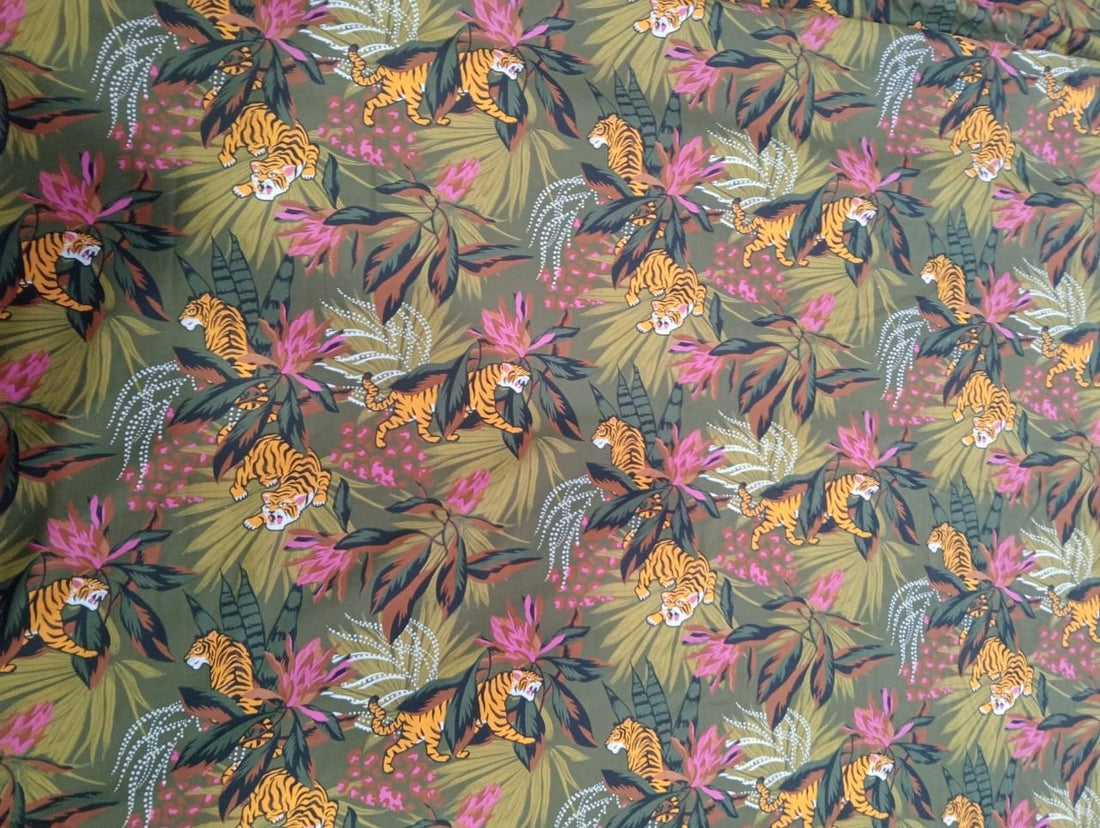 Cheetah  cotton Percale Bedsheet