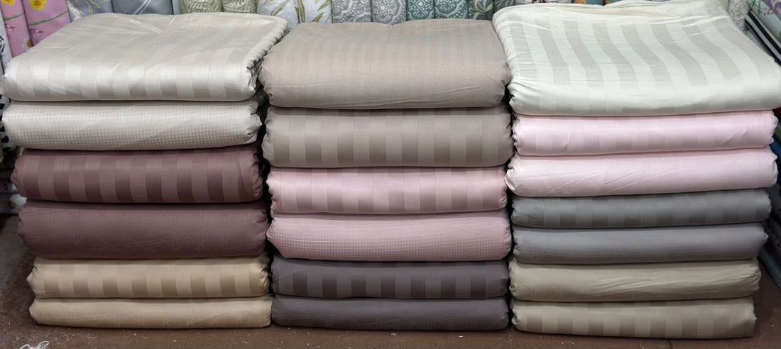 Self Cotton Sateen Set