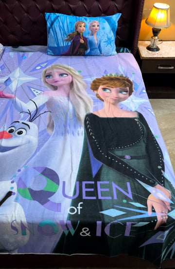 Frozen Kids Cotton  Bedsheet
