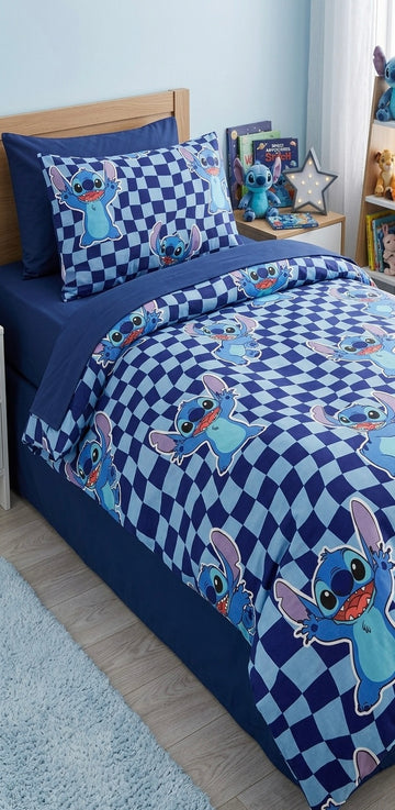Stitch Kids Cotton  Bedsheet