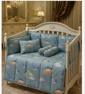 Dino cot Bedding Set