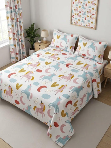 Unicorn Kids Comforter\Duvet Set