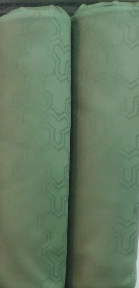 Green self Cotton Sateen Set