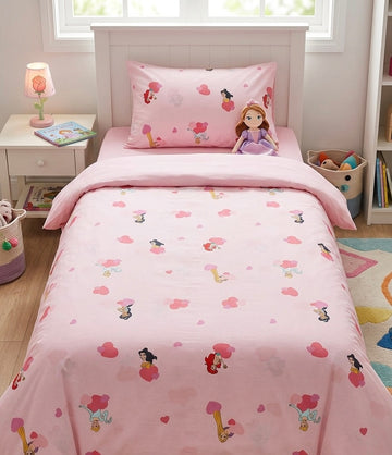 Princess  Kids Cotton  Bedsheet