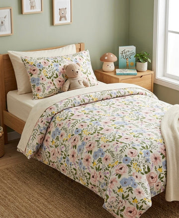 Floral Cotton Bedsheet