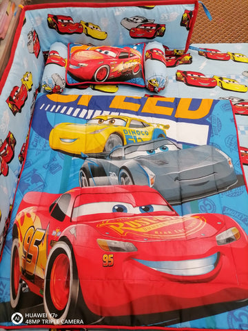 Cars Cot Bedding Set