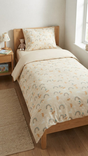 Raibows and balloon Kids Comforter\Duvet Set