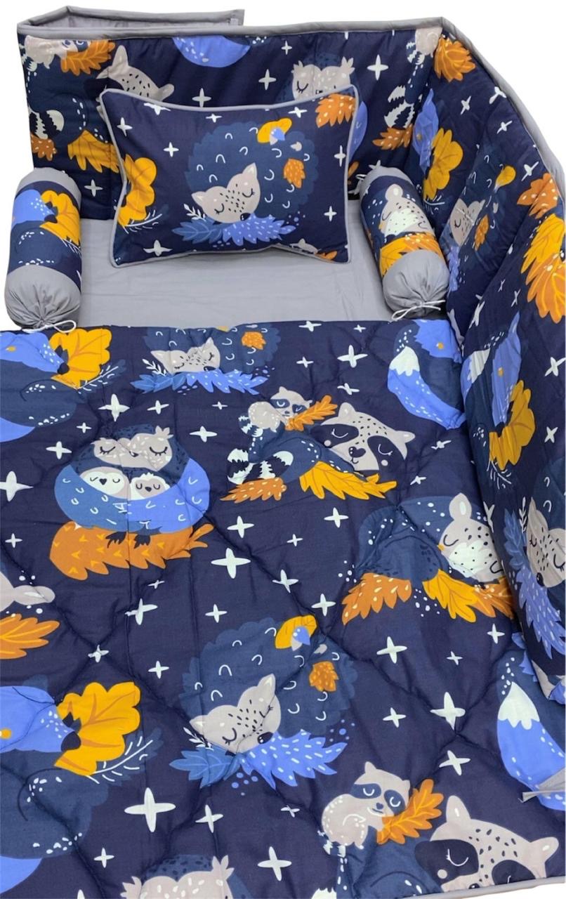 Owl Cot Bedding Set