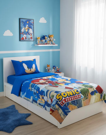 Sonic Kids Comforter\Duvet Set