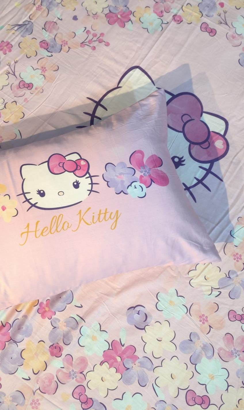 Hello kitty Kids Cotton  Bedsheet