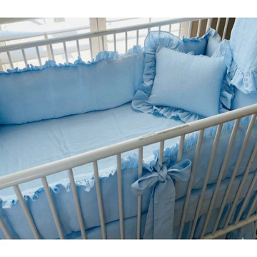 Frilly Cot Bedding Set