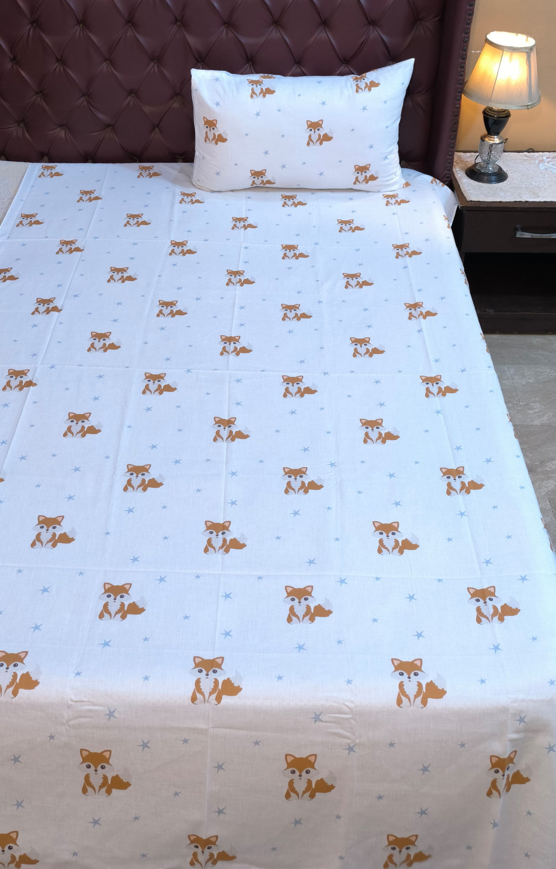Wolf Kids Cotton  Bedsheet