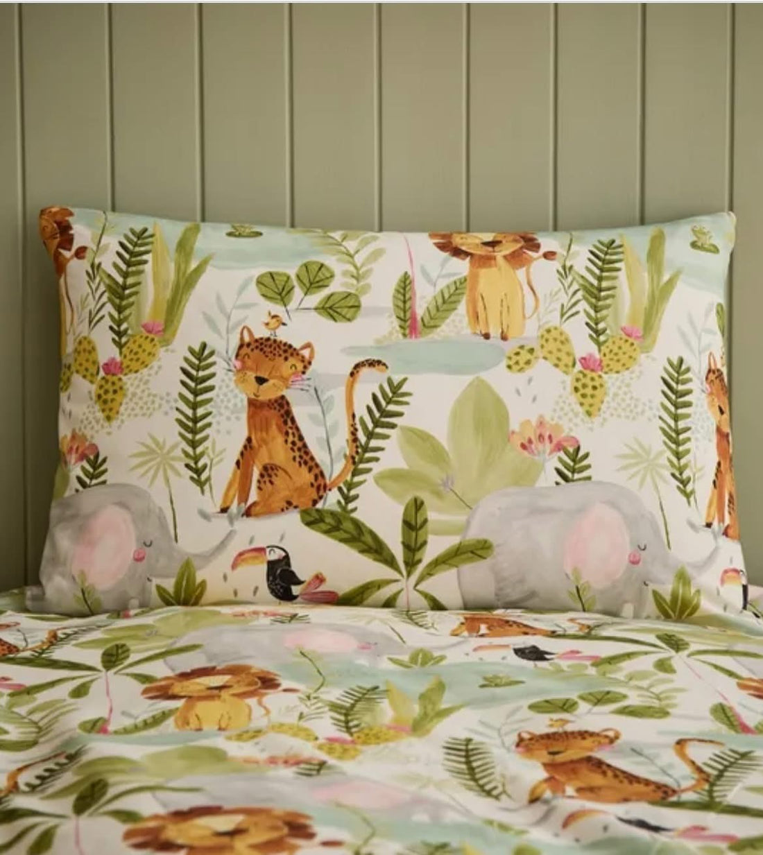 Jungle Friends Kids Comforter\Duvet Set