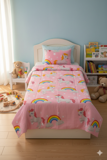Unciorn  Kids Comforter\Duvet Set