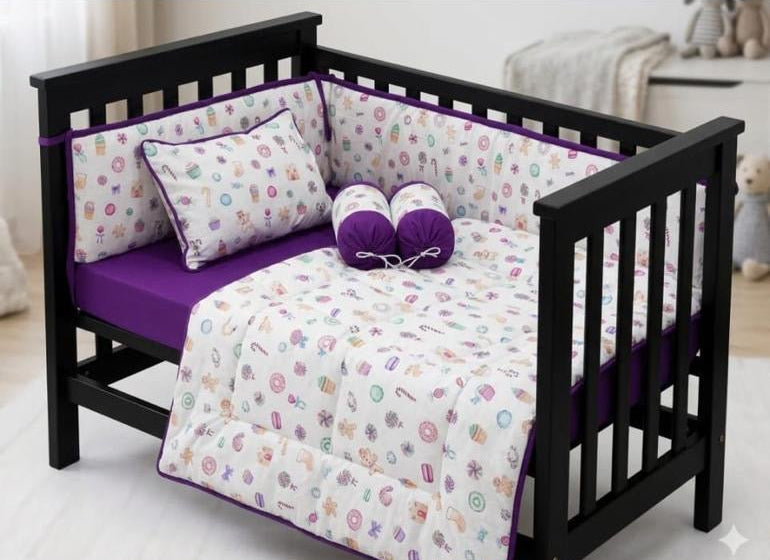 Candies Cot Bedding Set