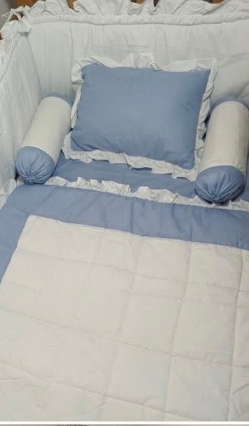Frilly Cot Bedding Set