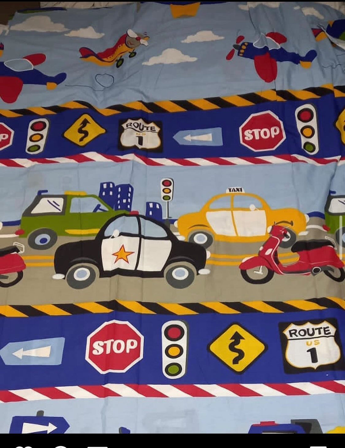 Cars Kids cotton Percale Bedsheet