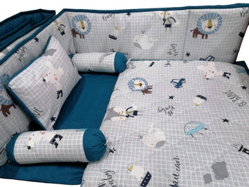 Lion Cot Bedding Set