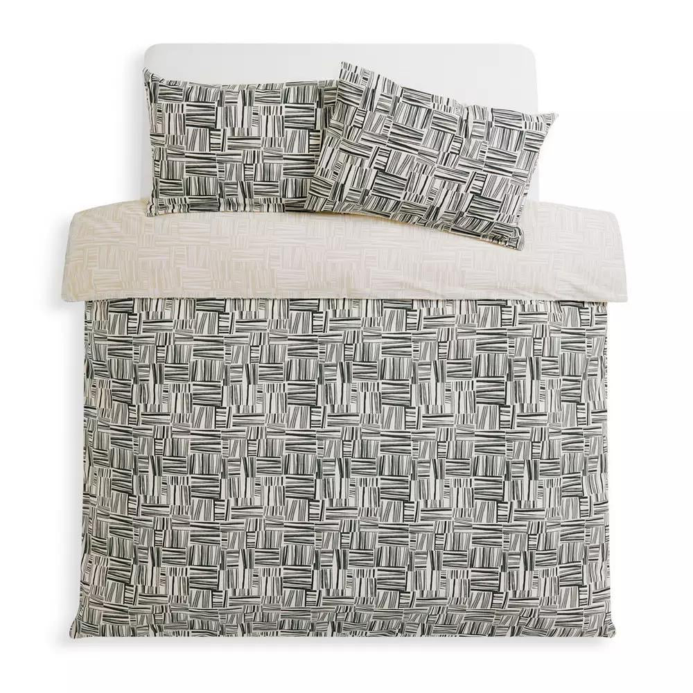 Z-12 Reversable King Size Duvet Cover Set - Without Filling