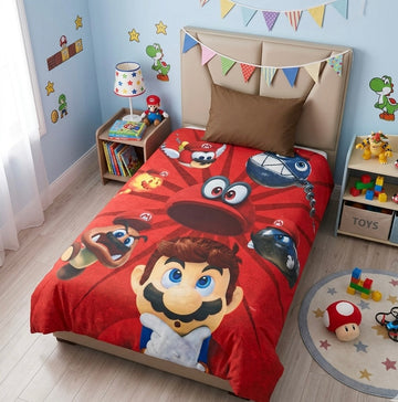 Mario Kids Comforter\Duvet Set