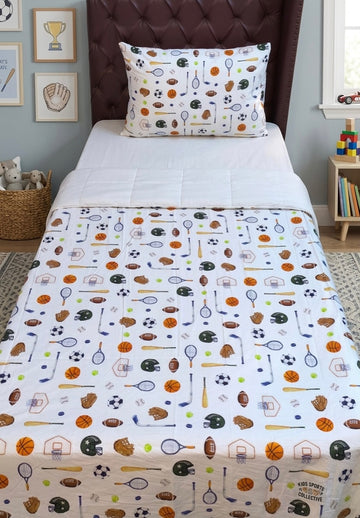 Football Kids Comforter\Duvet Set