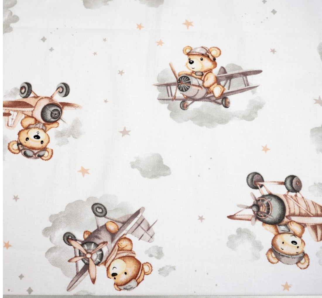 Teddy in clouds Bedding Set