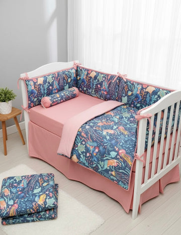 Under the sea Cot Bedding Set