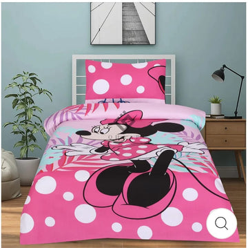 Minie Mouse Kids Comforter\Duvet Set