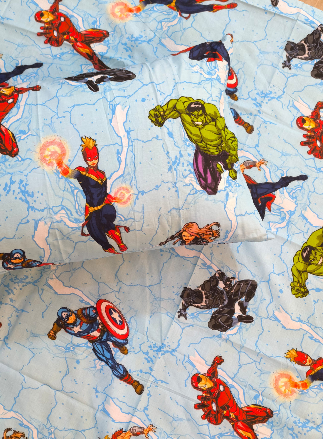 Avengers Kids Cotton  Bedsheet