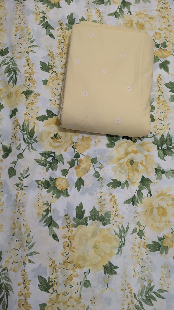 A-108 King Size Comforter Set - With Filling