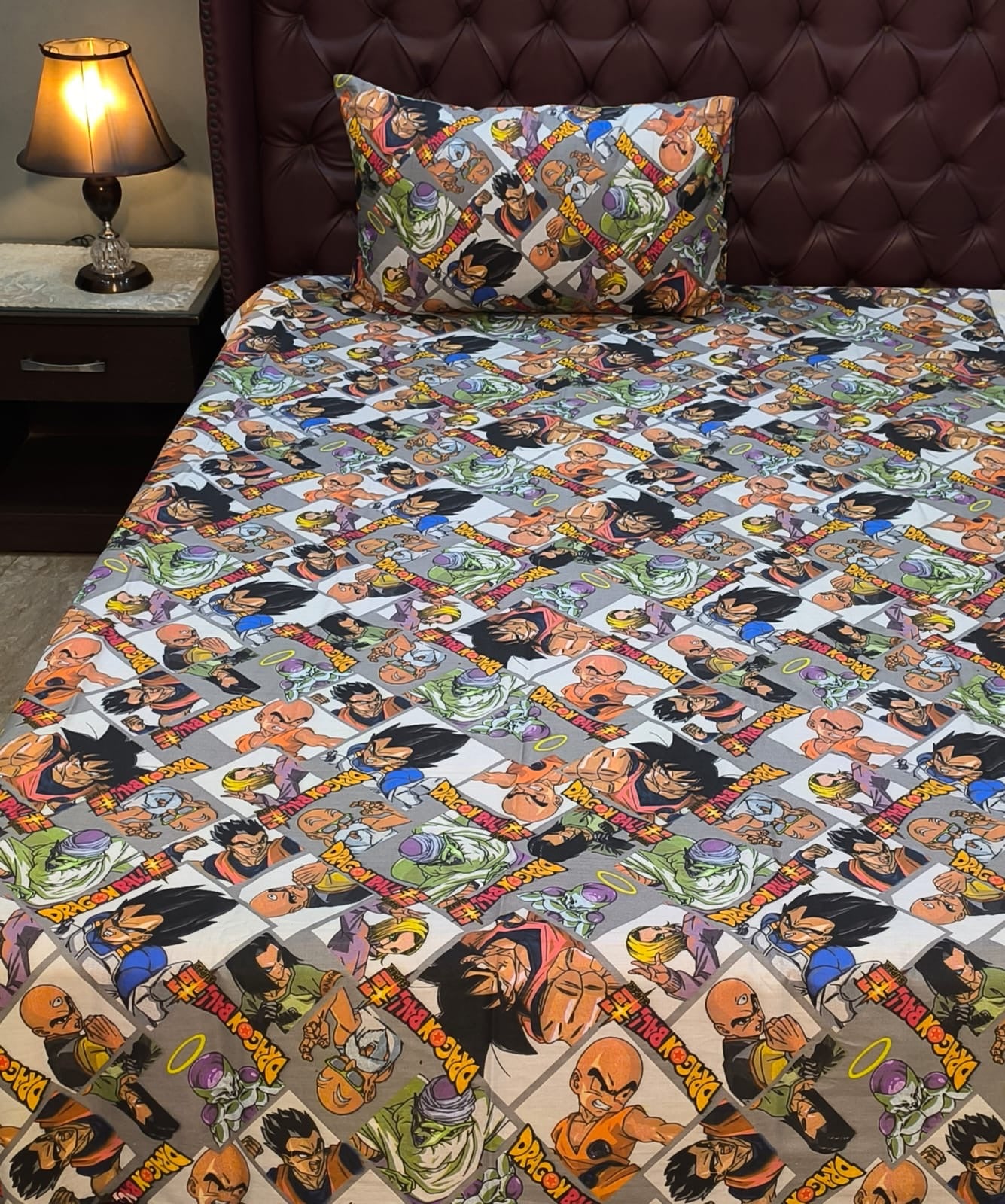 Dragon Ball Kids cotton Bedsheet