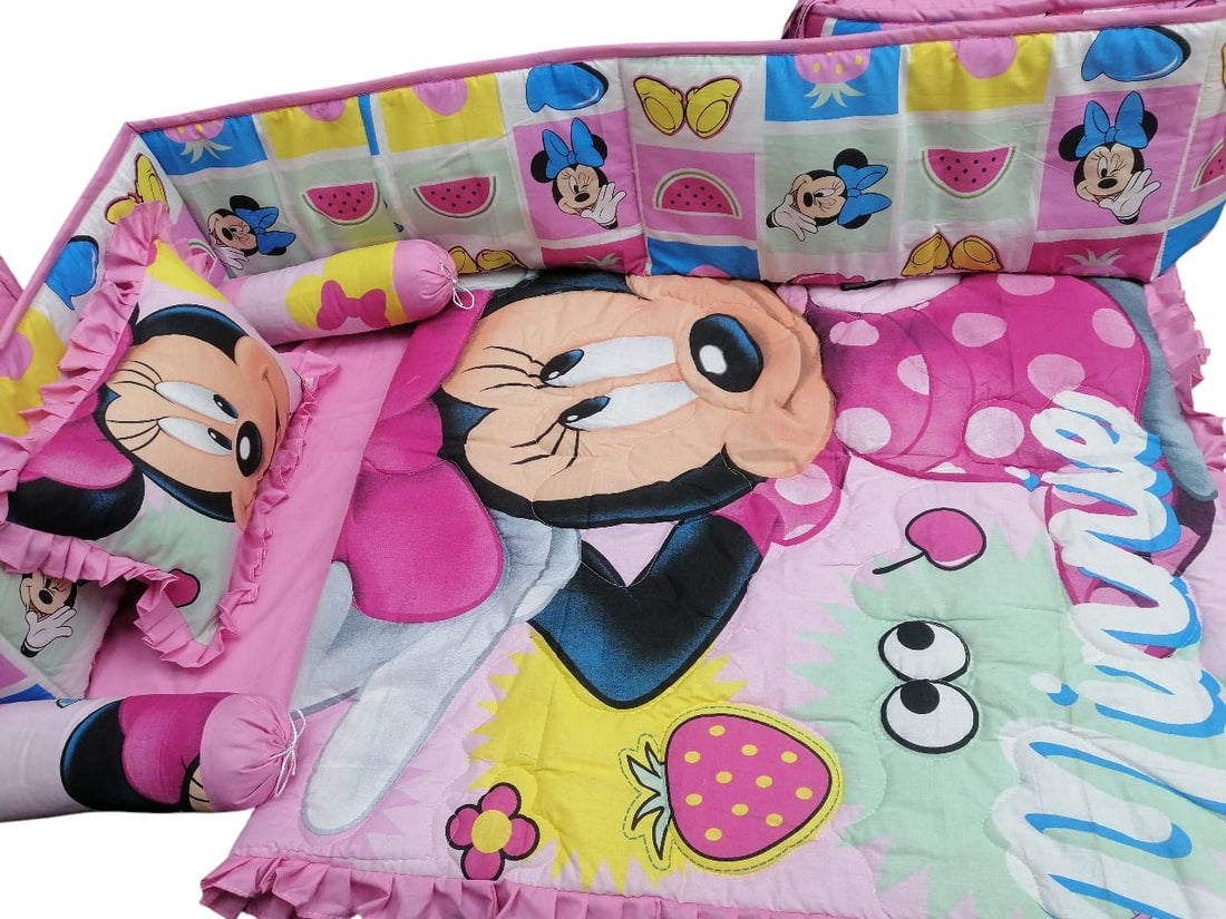 Minnie mouse Cot Bedding Set