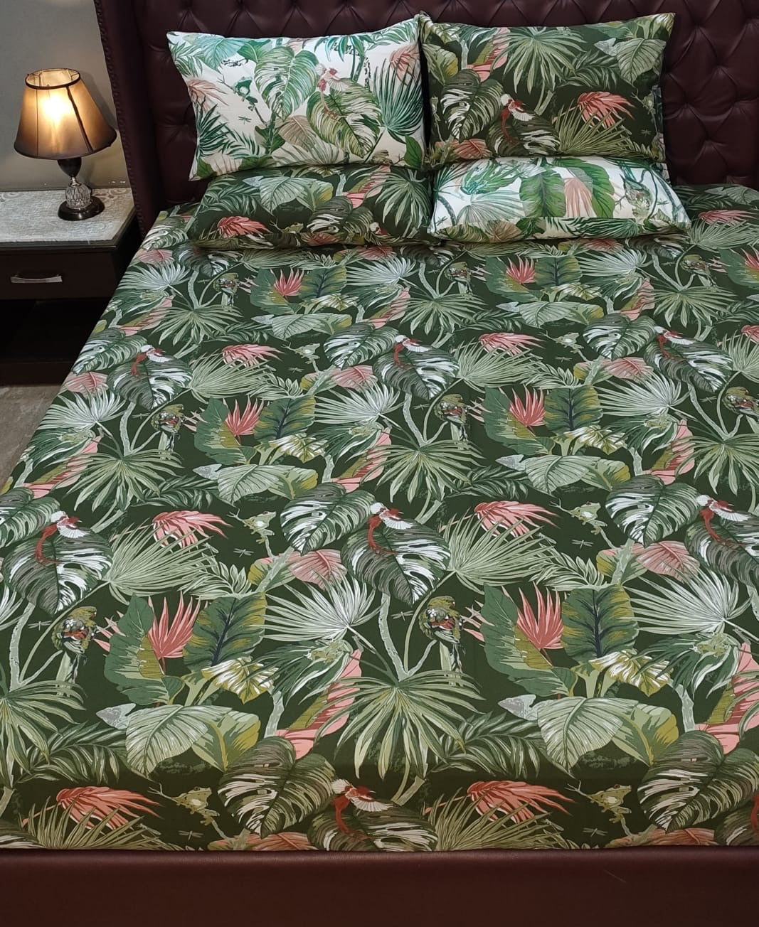 Forest Cotton Bed Sheet