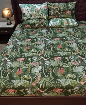 Forest Cotton Bed Sheet