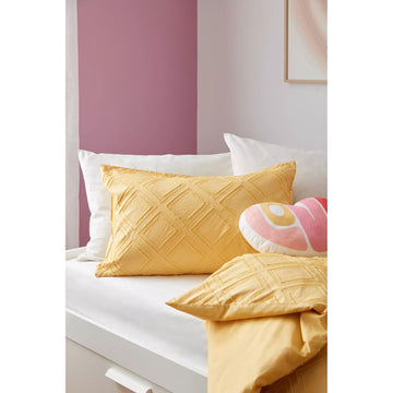 Yellow Boho Tufted Set