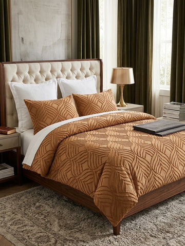 Camel Boho Tufted Set