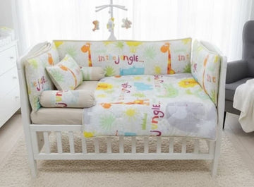 Animals Cot Bedding Set