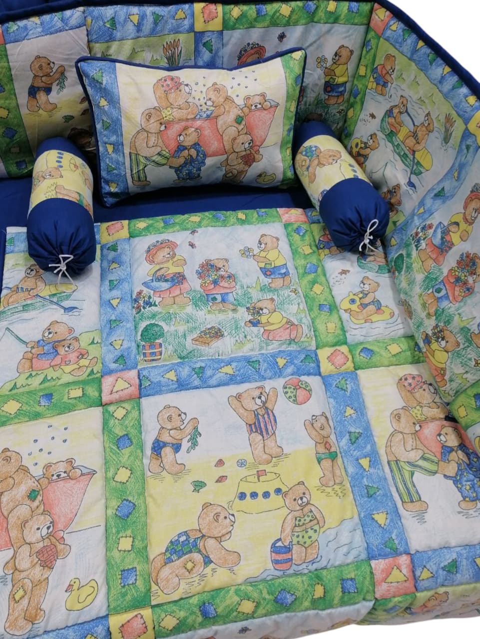 Teddy Cot Bedding Set