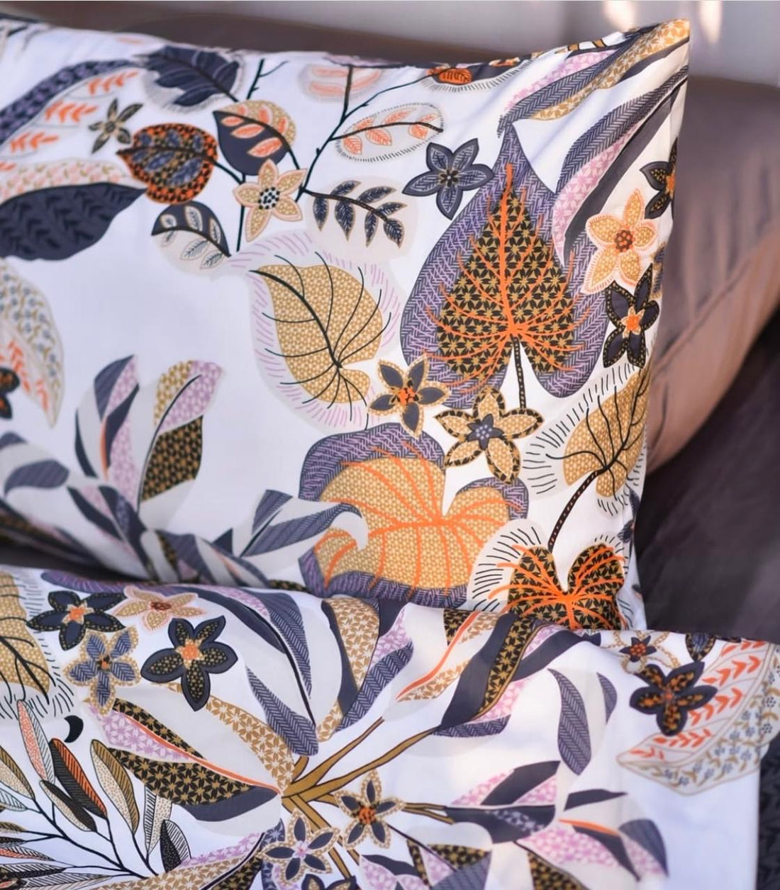 Whisper leaf Cotton Sateen Set